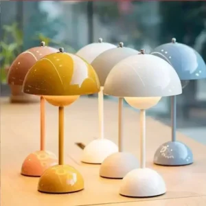 Nordic LED Table Lamp Mushroom Bedroom