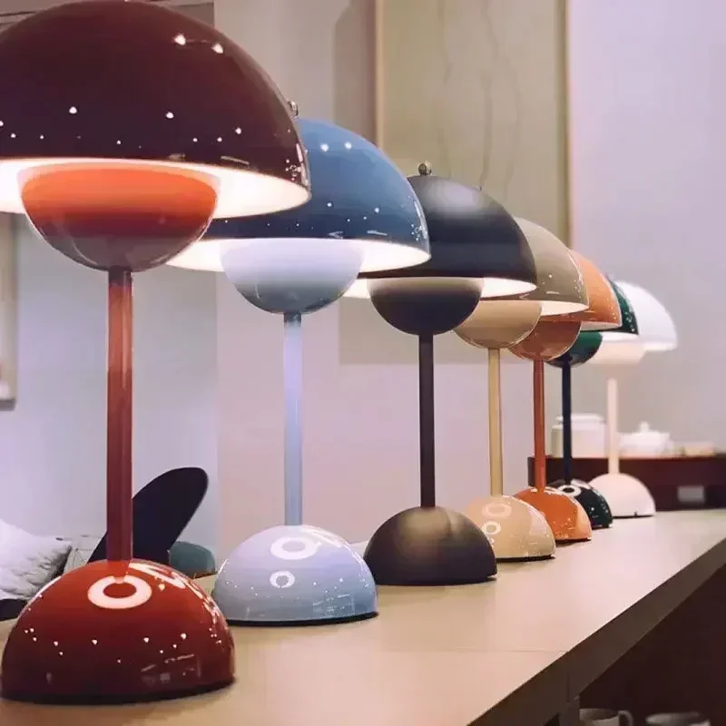 Nordic LED Table Lamp Mushroom Bedroom - Image 6