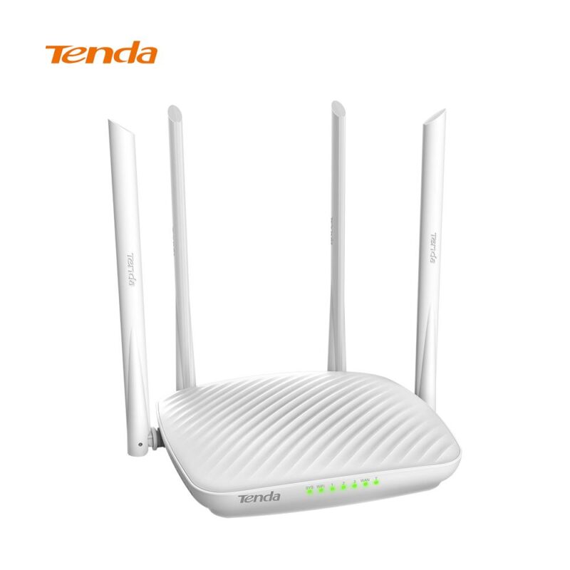 Tenda F9 600Mbps WiFi Router with 4 High-Gain 6dBi Antennas