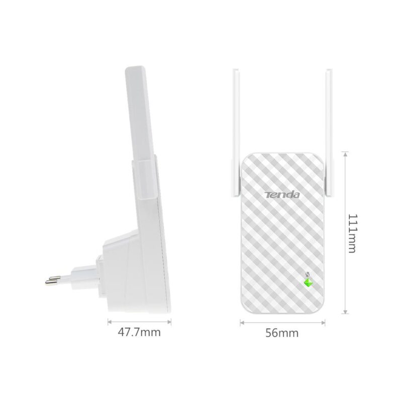 Tenda A9 300M Wireless WiFi Repeater - Image 5