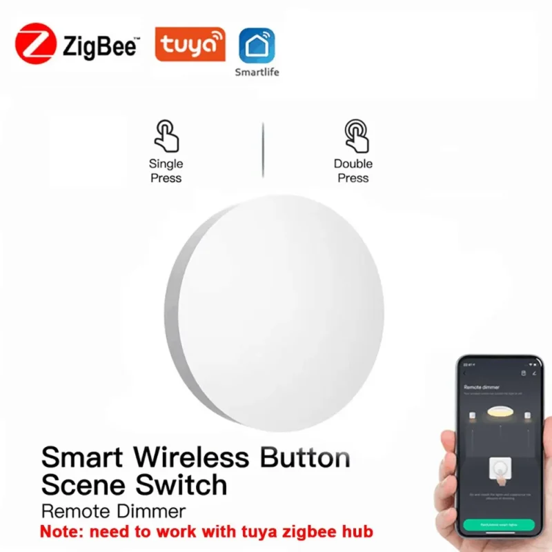 Tuya ZigBee Button Scene - Switch Intelligent