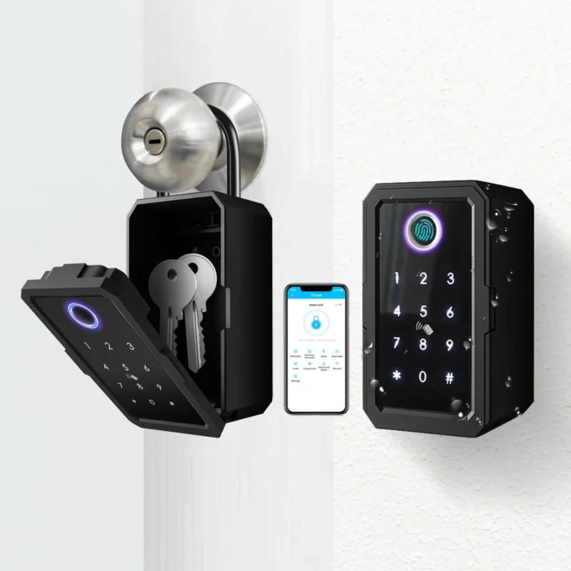 Smart Security Boxes with Fingerprint