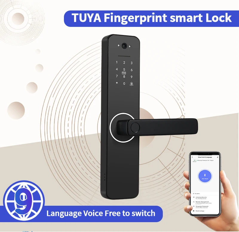 Digital Camera Smart Lock for Home House Apartment