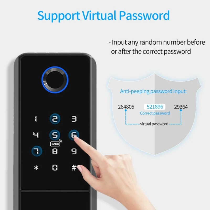 Smart Door Lock Outdoor Gate Lock - Image 4