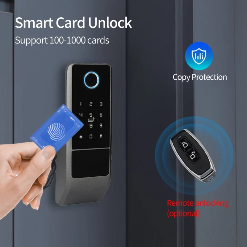 Smart Door Lock Outdoor Gate Lock - Image 5