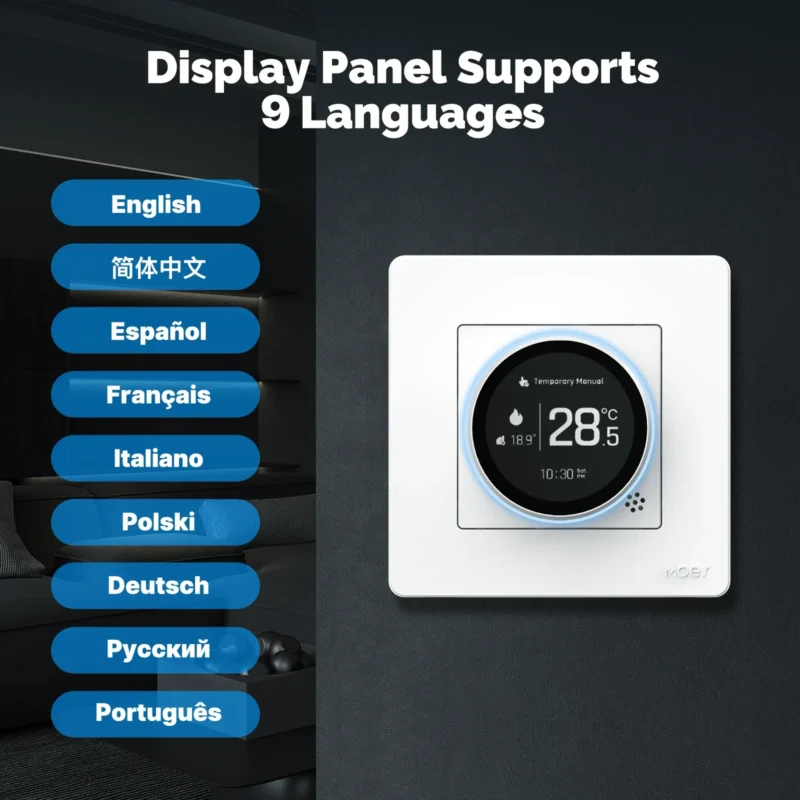 Tuya ZigBee Smart Knob Thermostat With Alexa Google - Image 7