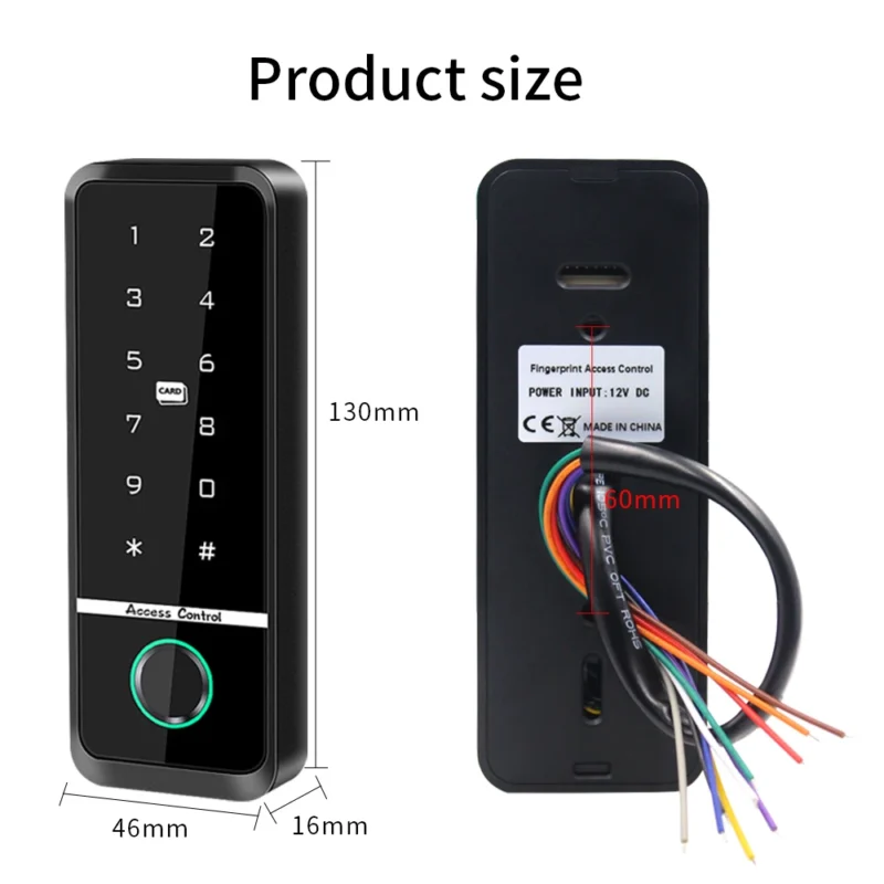Fingerprint Access Control System Waterproof - Image 5