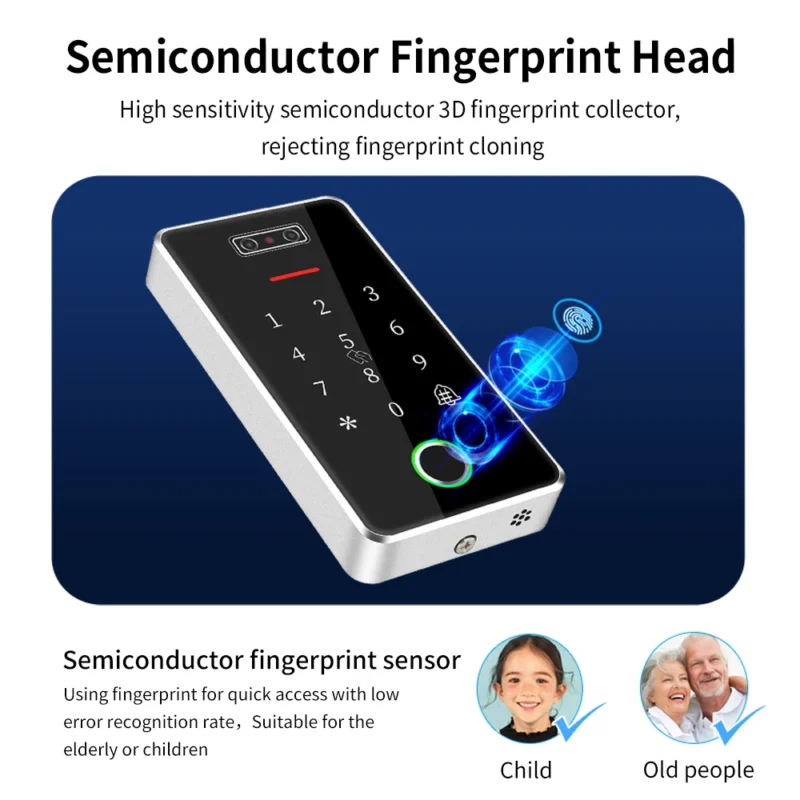 Smart Lock Fingerprint & Face Recognition Access Control - Image 5
