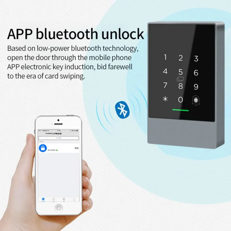 TTLOCK K3/K3F Fingerprint Access Control Door System Opener for Intercom Nfc Bluetooth Electric Gate Keypad 13.56Mhz RFID Card - Image 2