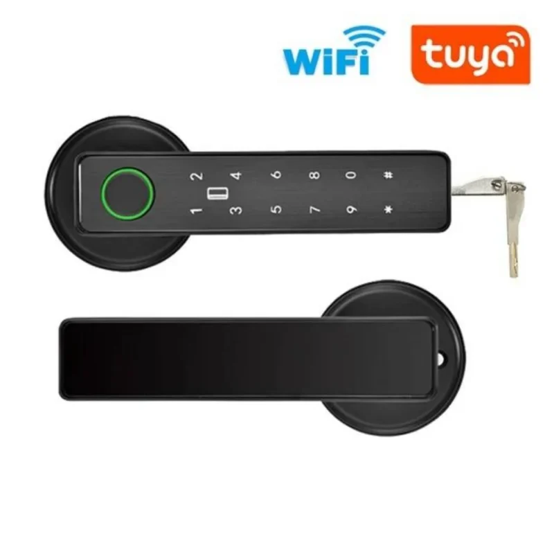 Smart Fingerprint Door Lock For Wooden Door