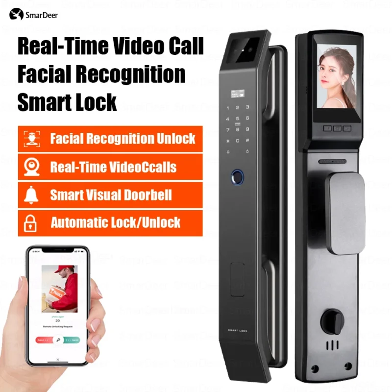 Smart lock with Real-Time Camera